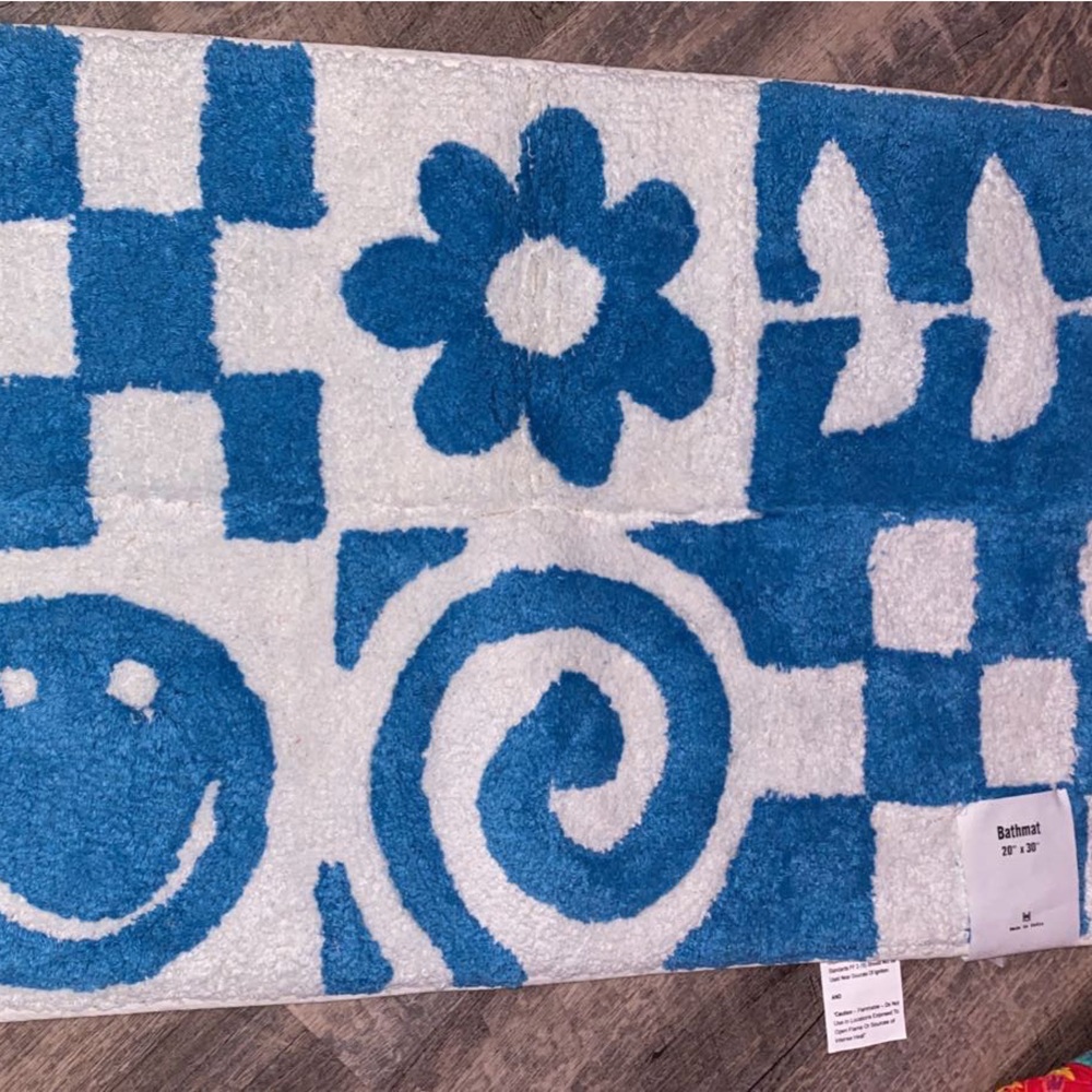 Urban outfitters bath mat 20” 30”